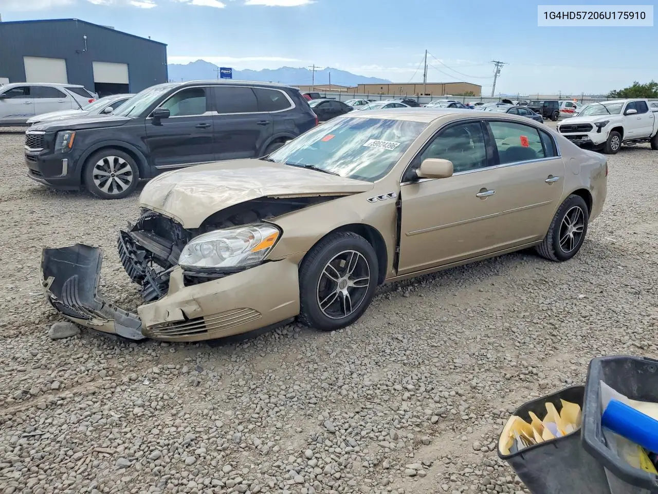 2006 Buick Lucerne Cxl VIN: 1G4HD57206U175910 Lot: 59624396
