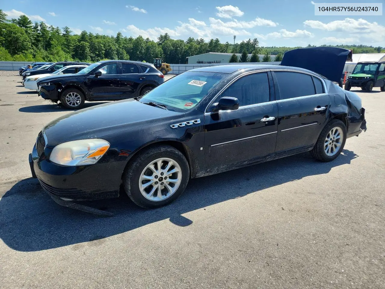 2006 Buick Lucerne Cxl VIN: 1G4HR57Y56U243740 Lot: 59653566