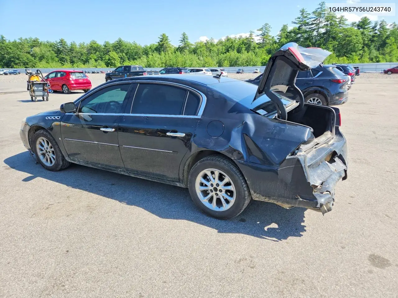 2006 Buick Lucerne Cxl VIN: 1G4HR57Y56U243740 Lot: 59653566