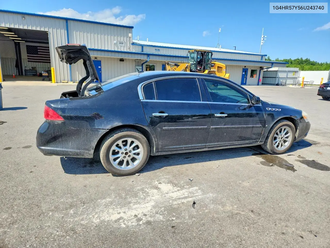 2006 Buick Lucerne Cxl VIN: 1G4HR57Y56U243740 Lot: 59653566