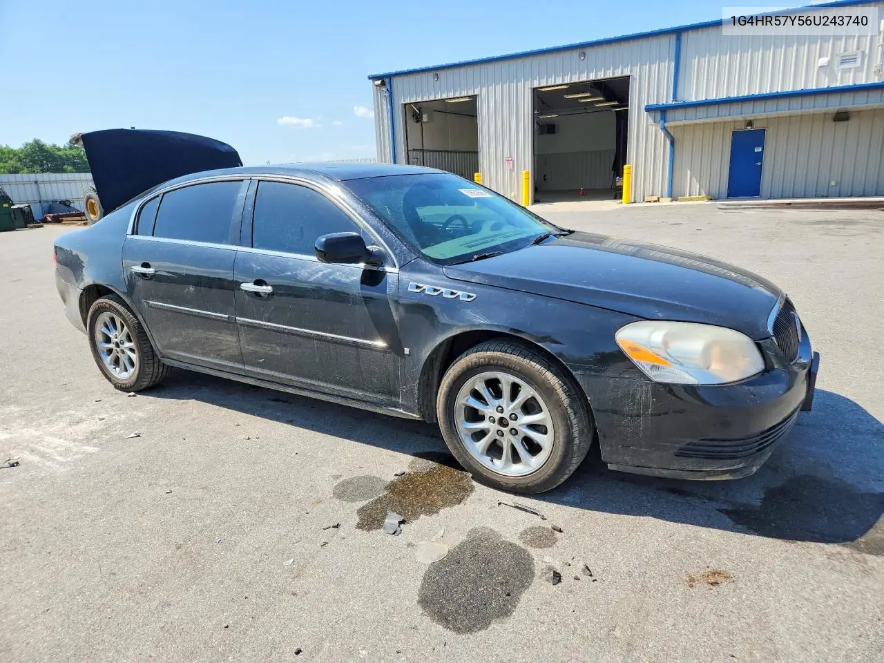 2006 Buick Lucerne Cxl VIN: 1G4HR57Y56U243740 Lot: 59653566