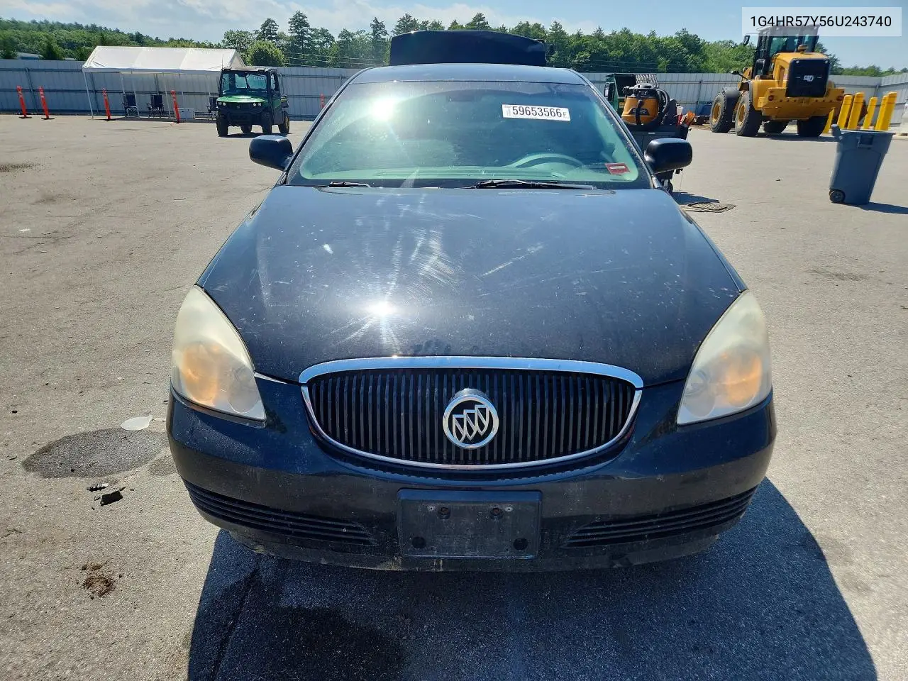 2006 Buick Lucerne Cxl VIN: 1G4HR57Y56U243740 Lot: 59653566