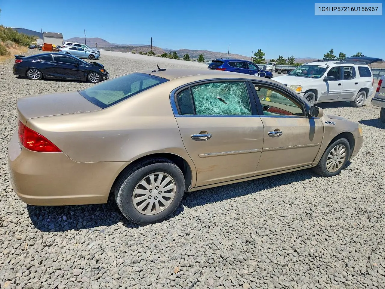 2006 Buick Lucerne Cx VIN: 1G4HP57216U156967 Lot: 59726736