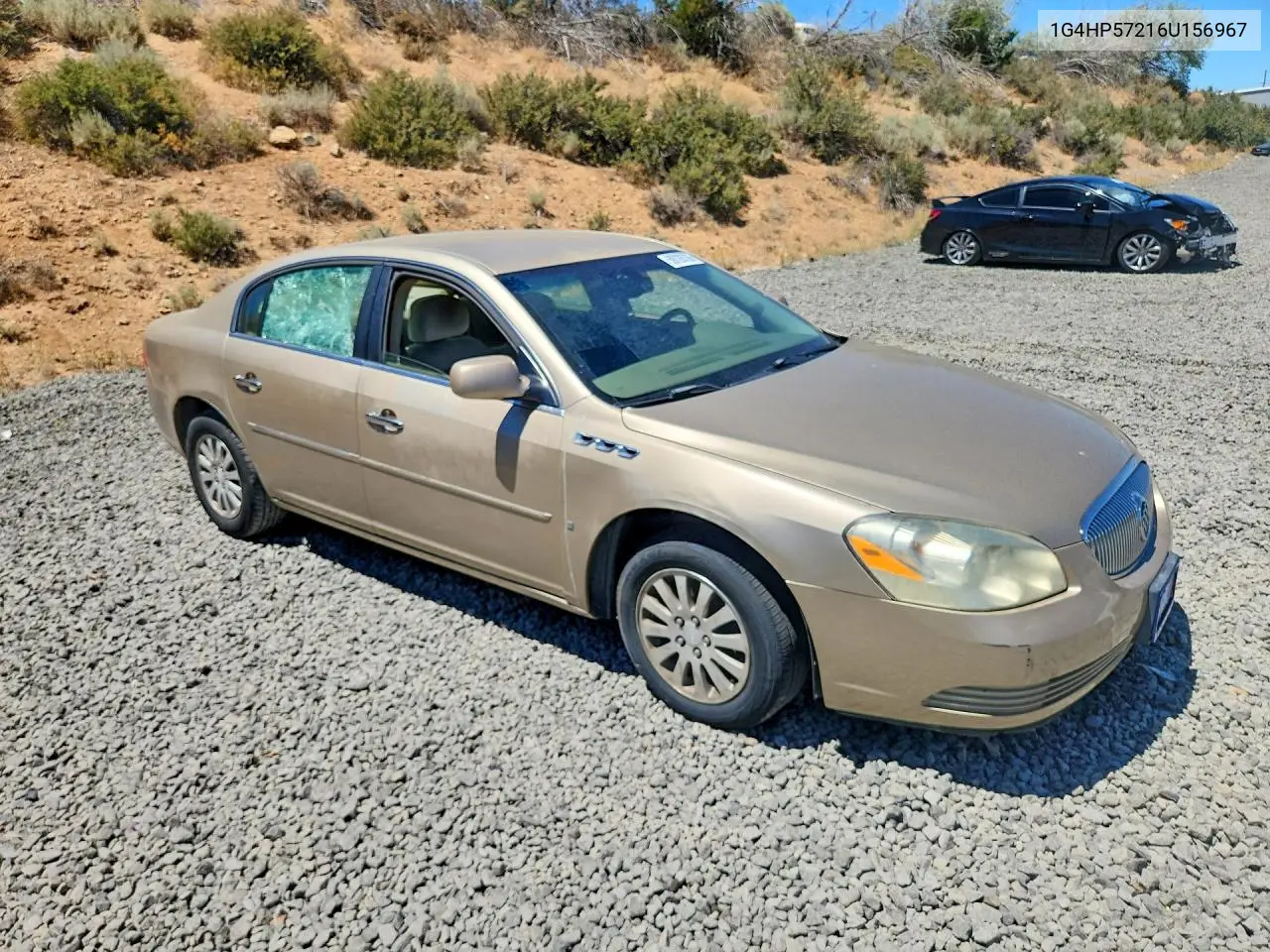 2006 Buick Lucerne Cx VIN: 1G4HP57216U156967 Lot: 59726736