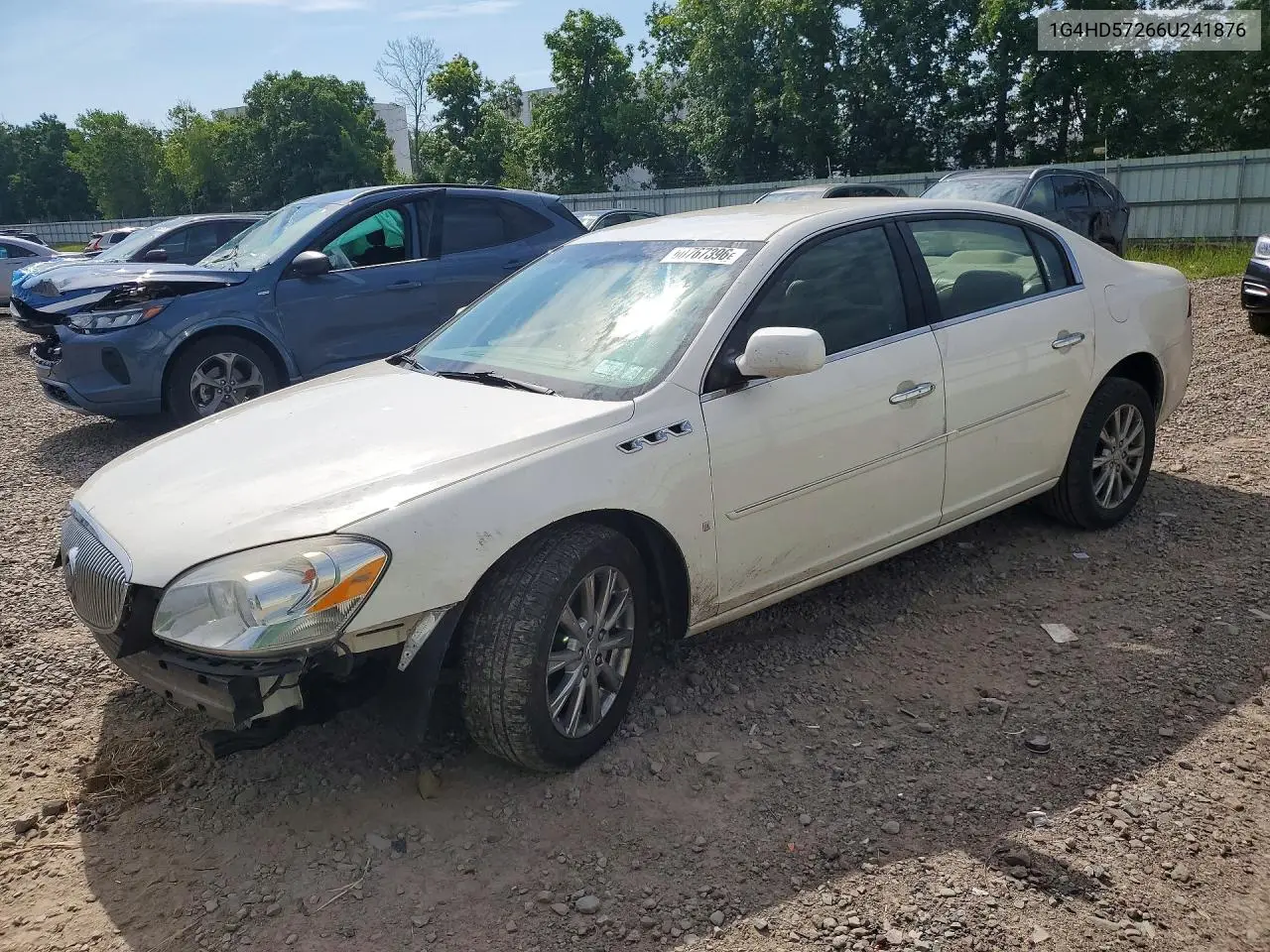 2006 Buick Lucerne Cxl VIN: 1G4HD57266U241876 Lot: 60767396