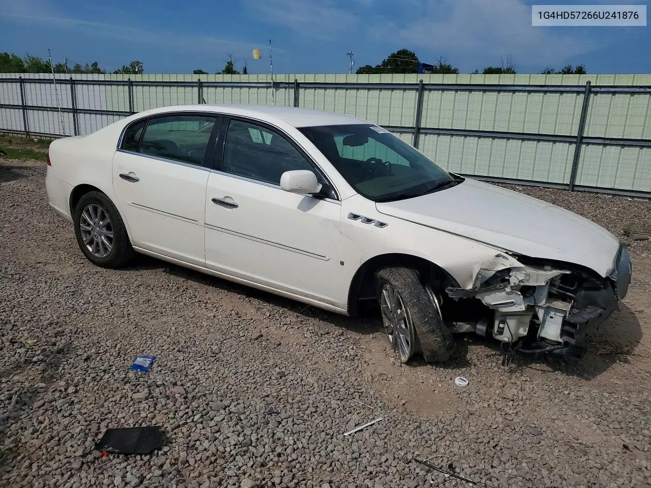 2006 Buick Lucerne Cxl VIN: 1G4HD57266U241876 Lot: 60767396