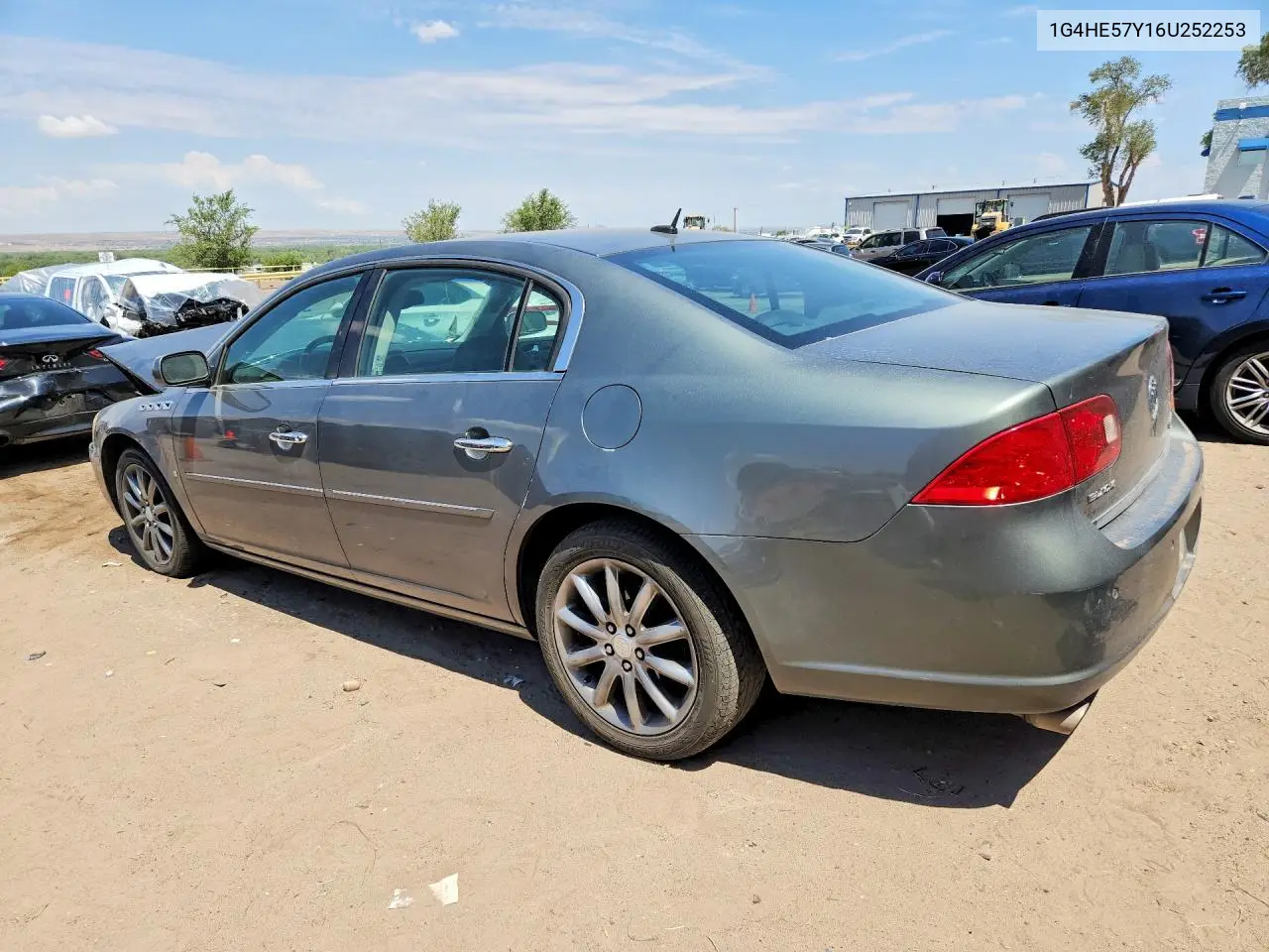 2006 Buick Lucerne Cxs VIN: 1G4HE57Y16U252253 Lot: 61157586