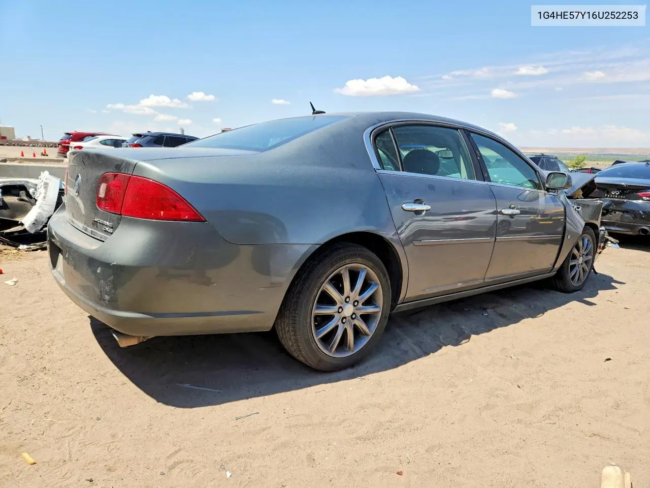 2006 Buick Lucerne Cxs VIN: 1G4HE57Y16U252253 Lot: 61157586