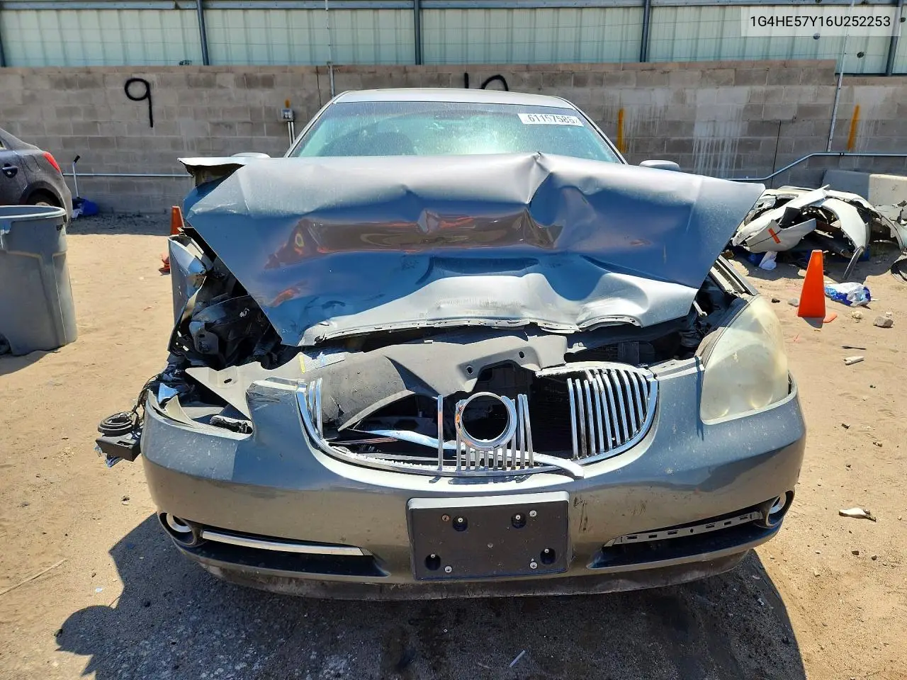 2006 Buick Lucerne Cxs VIN: 1G4HE57Y16U252253 Lot: 61157586