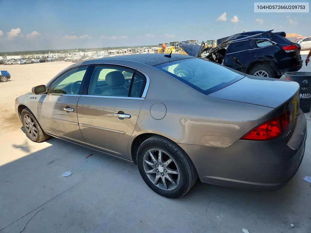 2006 Buick Lucerne Cxl VIN: 1G4HD57266U209753 Lot: 61375046