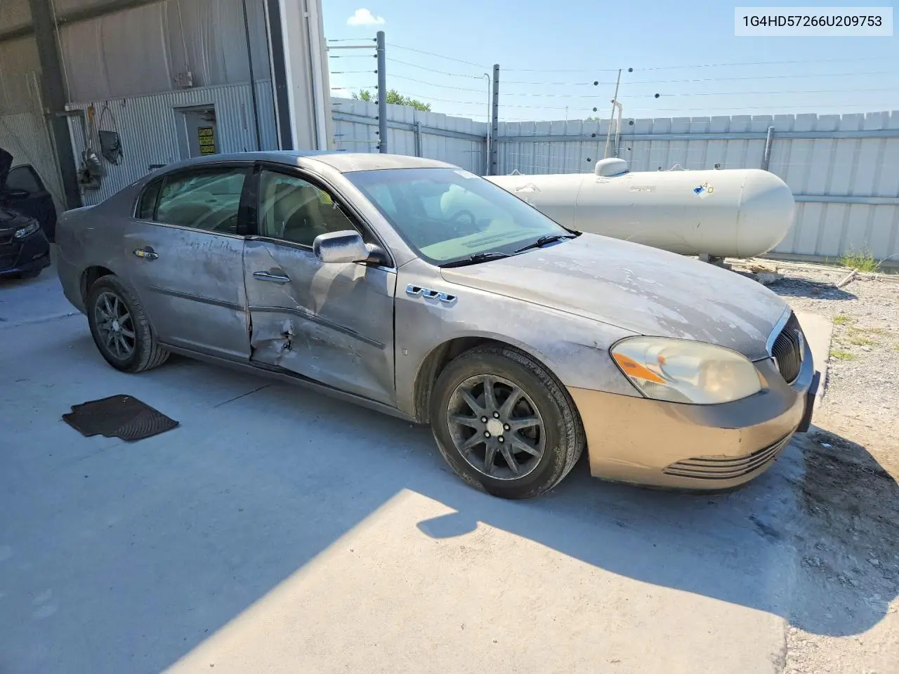 2006 Buick Lucerne Cxl VIN: 1G4HD57266U209753 Lot: 61375046