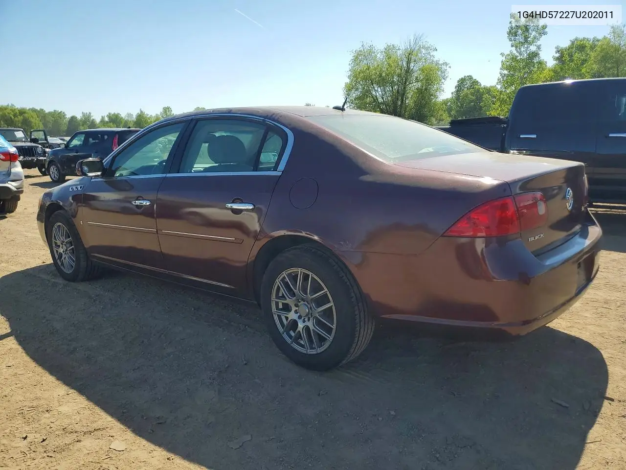2007 Buick Lucerne Cxl VIN: 1G4HD57227U202011 Lot: 54394566