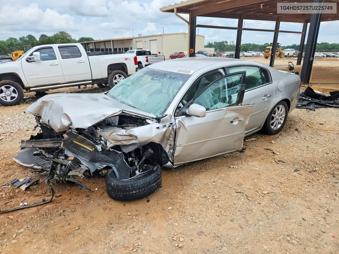 2007 Buick Lucerne Cxl VIN: 1G4HD57257U225749 Lot: 56630926