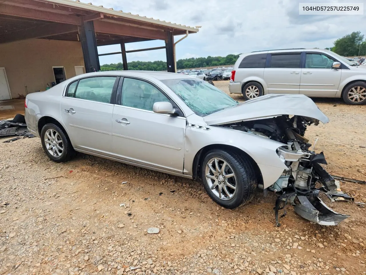 2007 Buick Lucerne Cxl VIN: 1G4HD57257U225749 Lot: 56630926