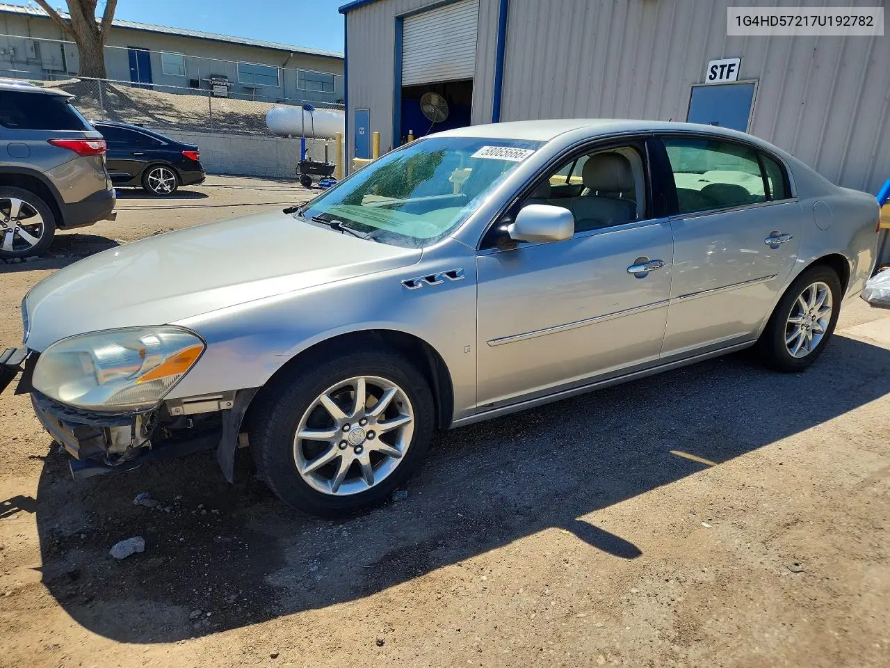 2007 Buick Lucerne Cxl VIN: 1G4HD57217U192782 Lot: 58065666