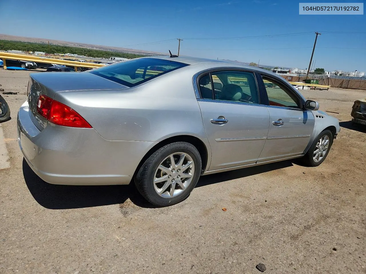 2007 Buick Lucerne Cxl VIN: 1G4HD57217U192782 Lot: 58065666