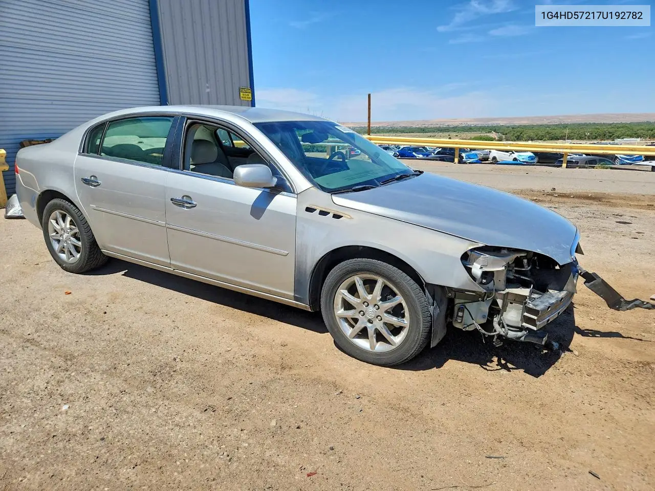 2007 Buick Lucerne Cxl VIN: 1G4HD57217U192782 Lot: 58065666