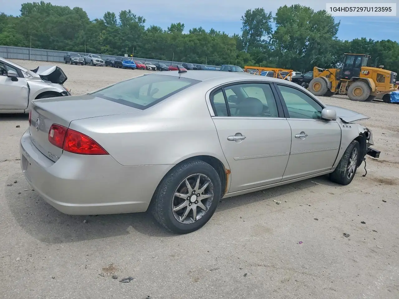 2007 Buick Lucerne Cxl VIN: 1G4HD57297U123595 Lot: 58146206
