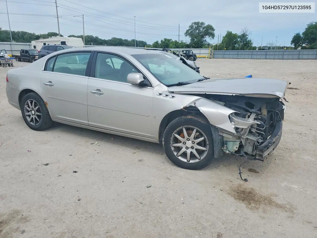 2007 Buick Lucerne Cxl VIN: 1G4HD57297U123595 Lot: 58146206