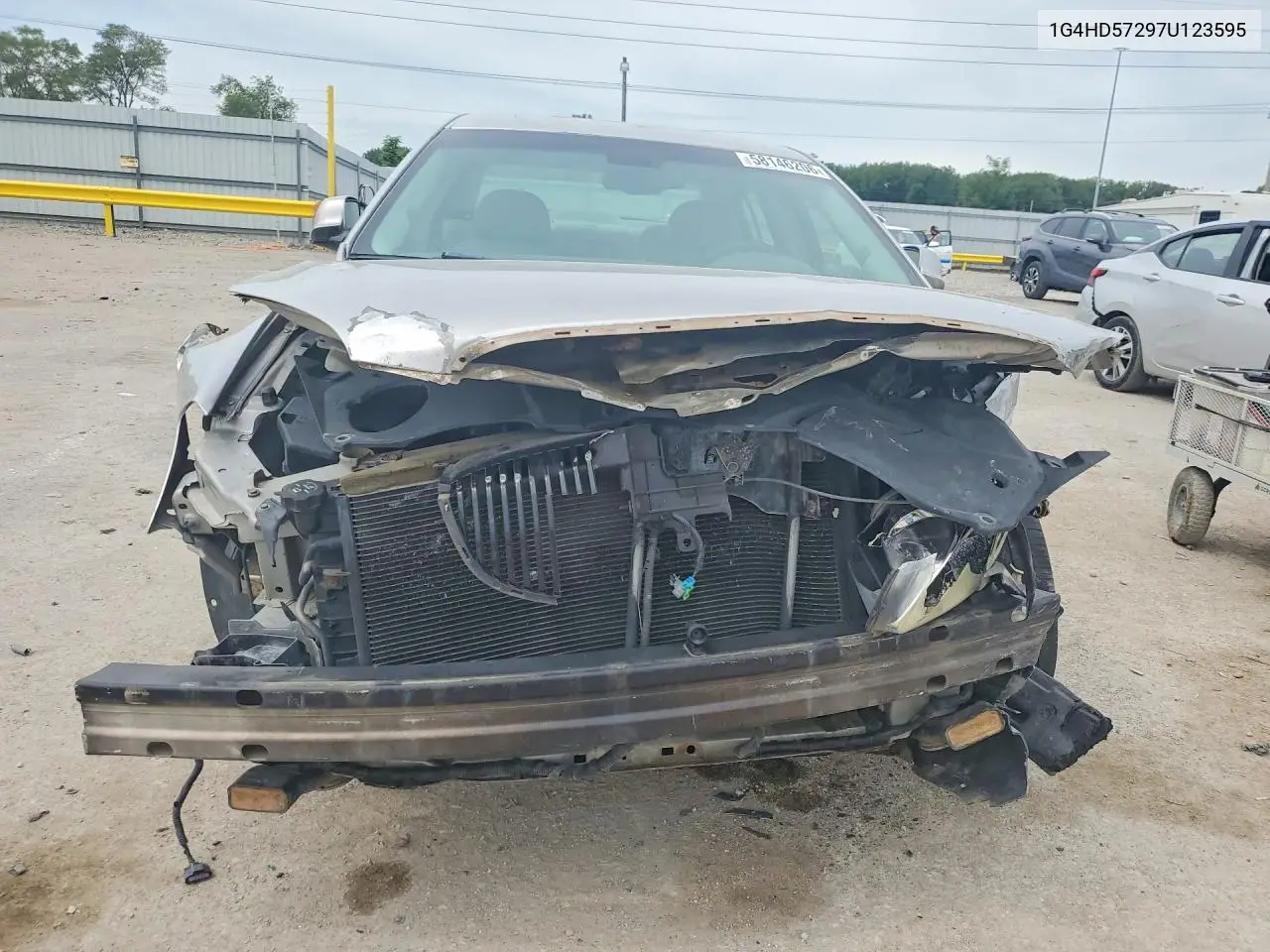 2007 Buick Lucerne Cxl VIN: 1G4HD57297U123595 Lot: 58146206