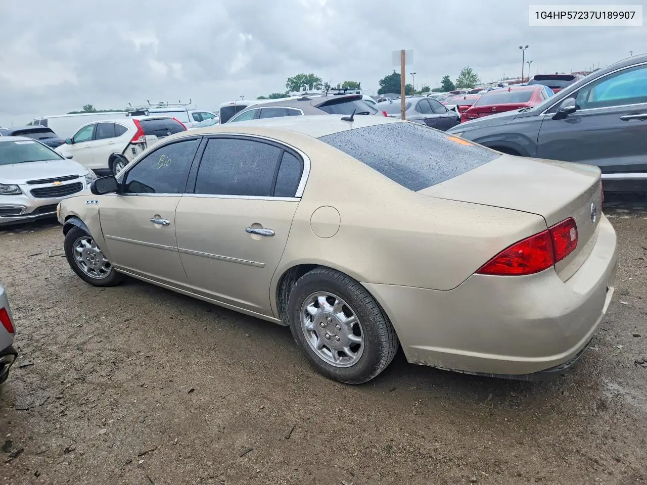 2007 Buick Lucerne Cx VIN: 1G4HP57237U189907 Lot: 58379236