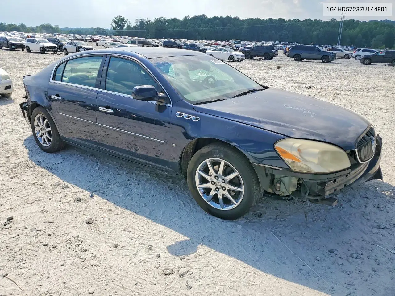 2007 Buick Lucerne Cxl VIN: 1G4HD57237U144801 Lot: 59272766
