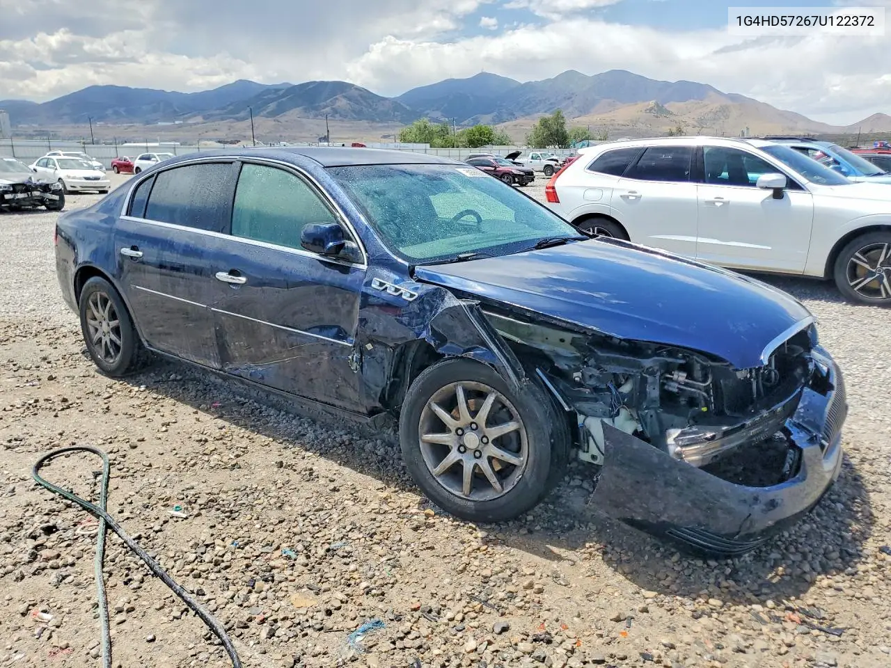 2007 Buick Lucerne Cxl VIN: 1G4HD57267U122372 Lot: 59366026