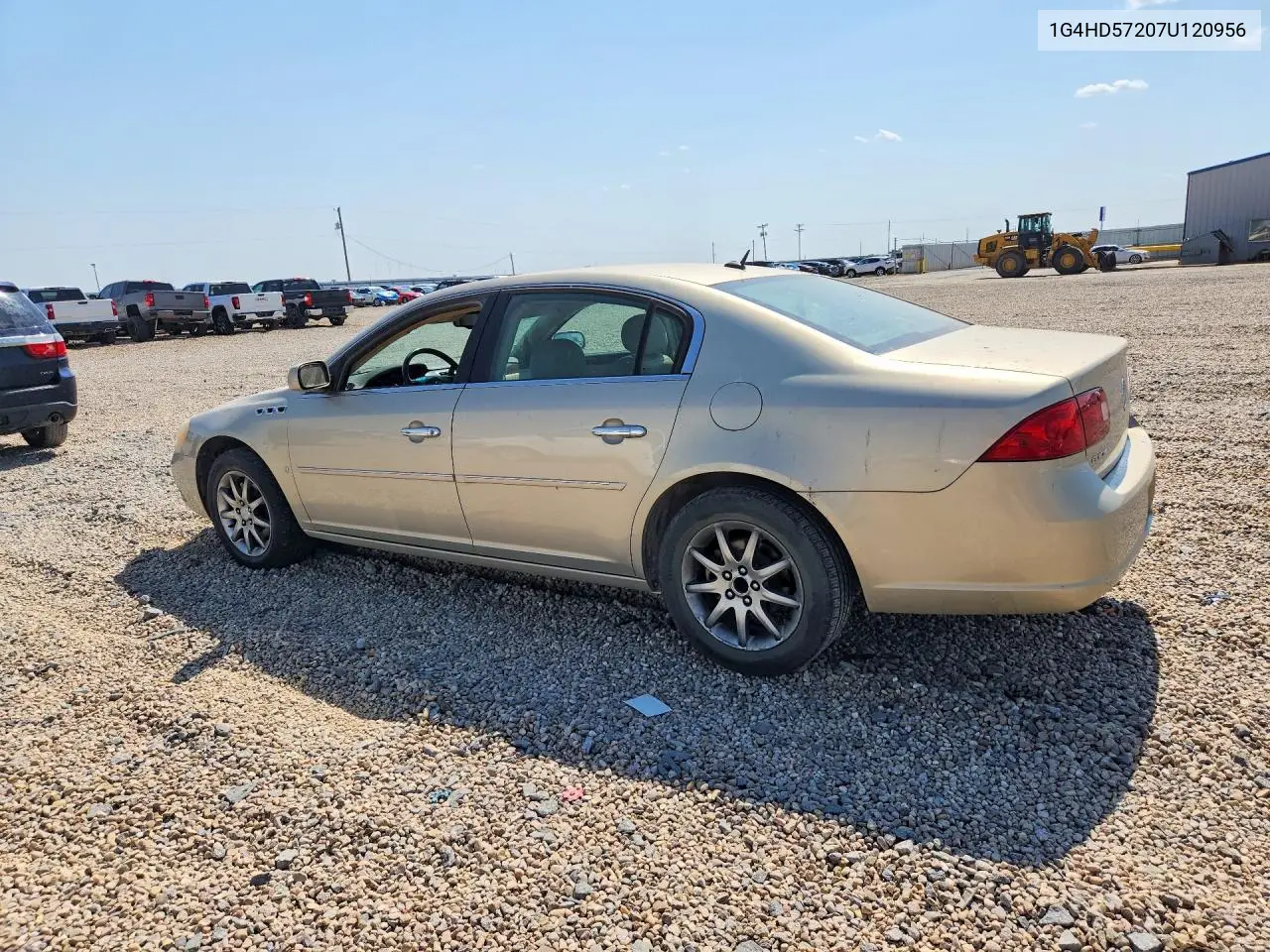 2007 Buick Lucerne Cxl VIN: 1G4HD57207U120956 Lot: 60081216