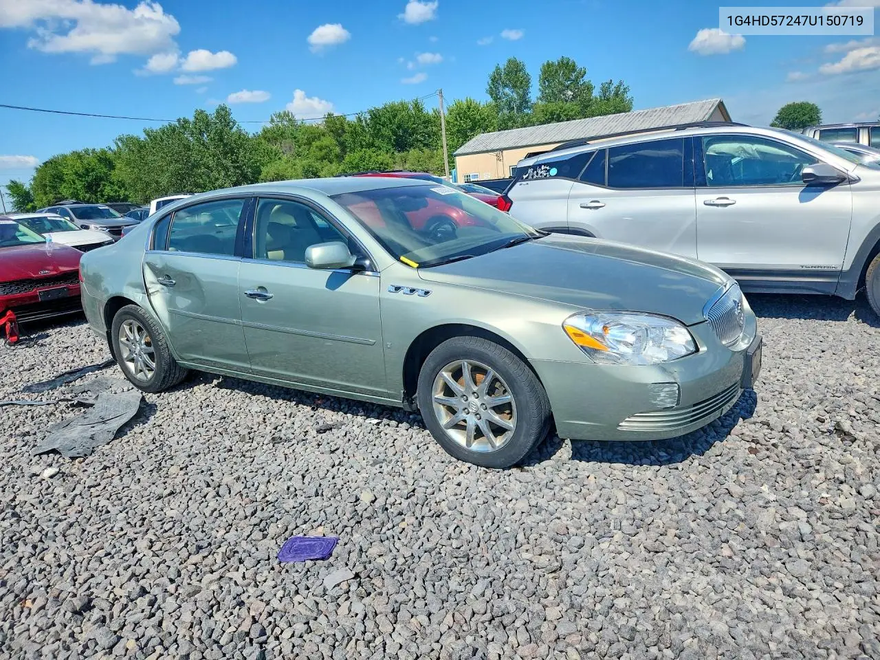 2007 Buick Lucerne Cxl VIN: 1G4HD57247U150719 Lot: 60205526