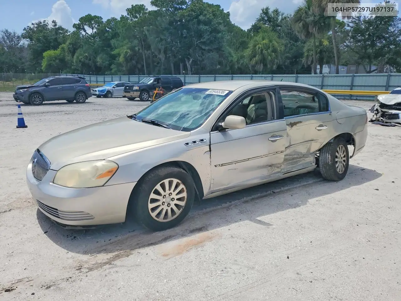 2007 Buick Lucerne Cx VIN: 1G4HP57297U197137 Lot: 60946536