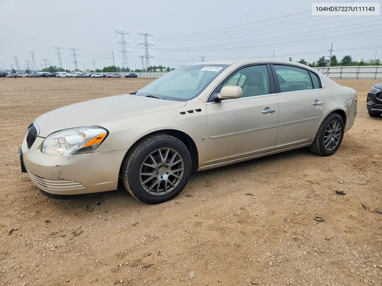 2007 Buick Lucerne Cxl VIN: 1G4HD57227U111143 Lot: 61346116
