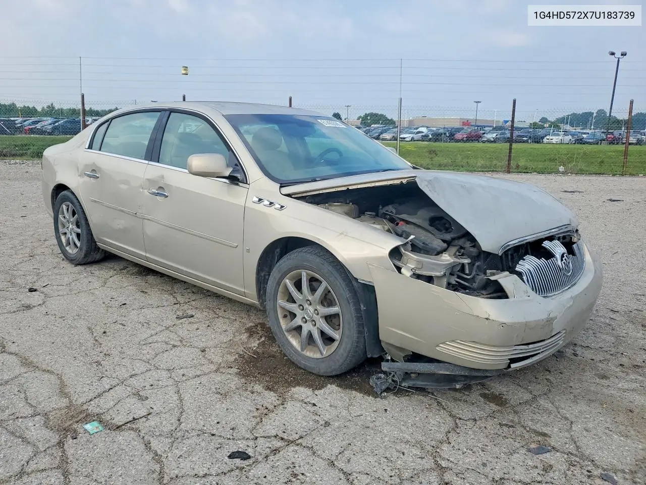 2007 Buick Lucerne Cxl VIN: 1G4HD572X7U183739 Lot: 61493596