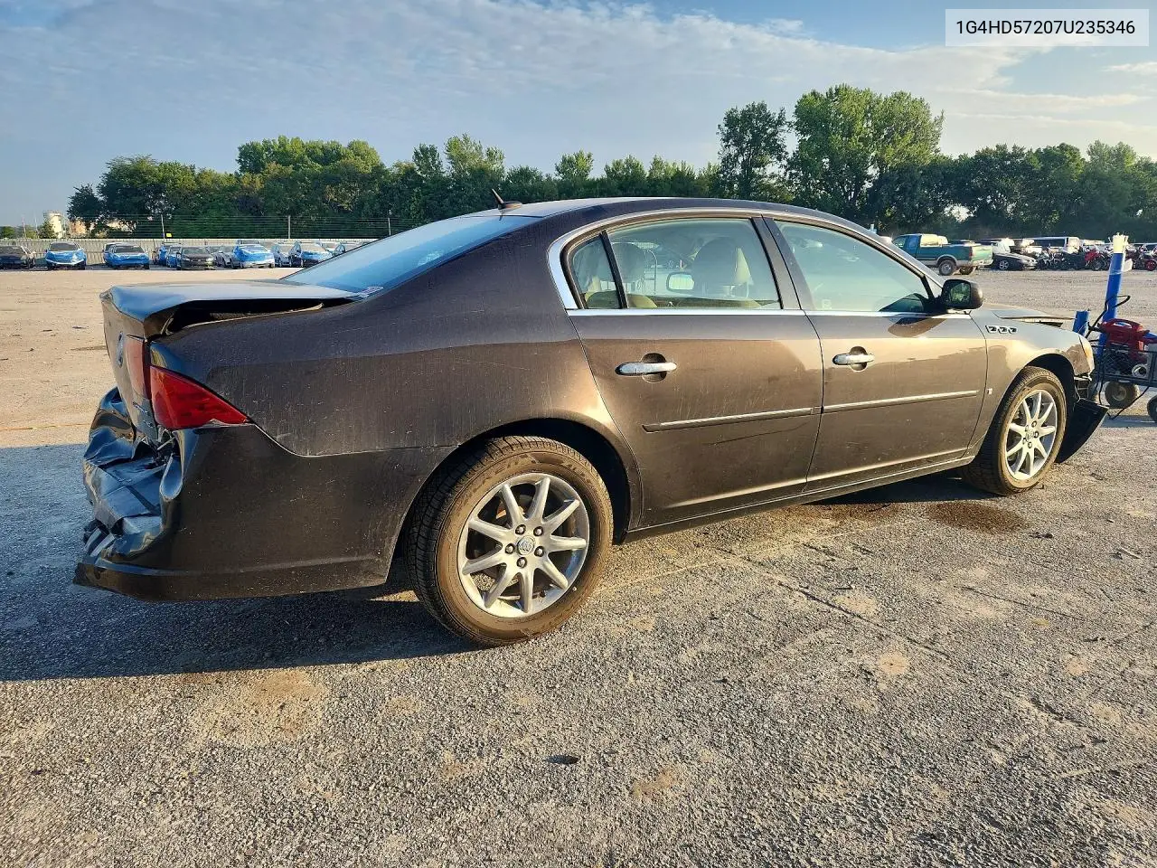 2007 Buick Lucerne Cxl VIN: 1G4HD57207U235346 Lot: 61864616