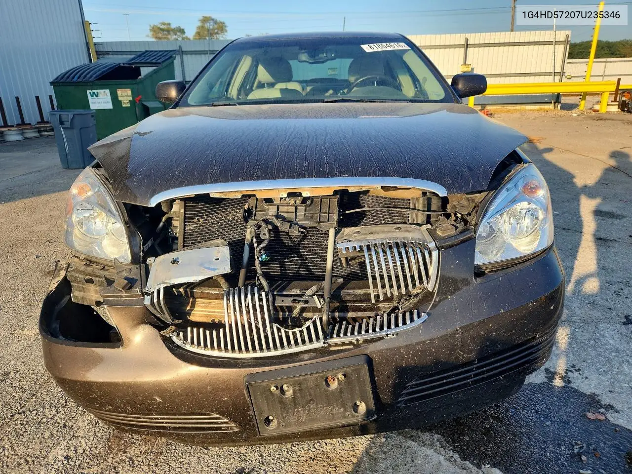 2007 Buick Lucerne Cxl VIN: 1G4HD57207U235346 Lot: 61864616