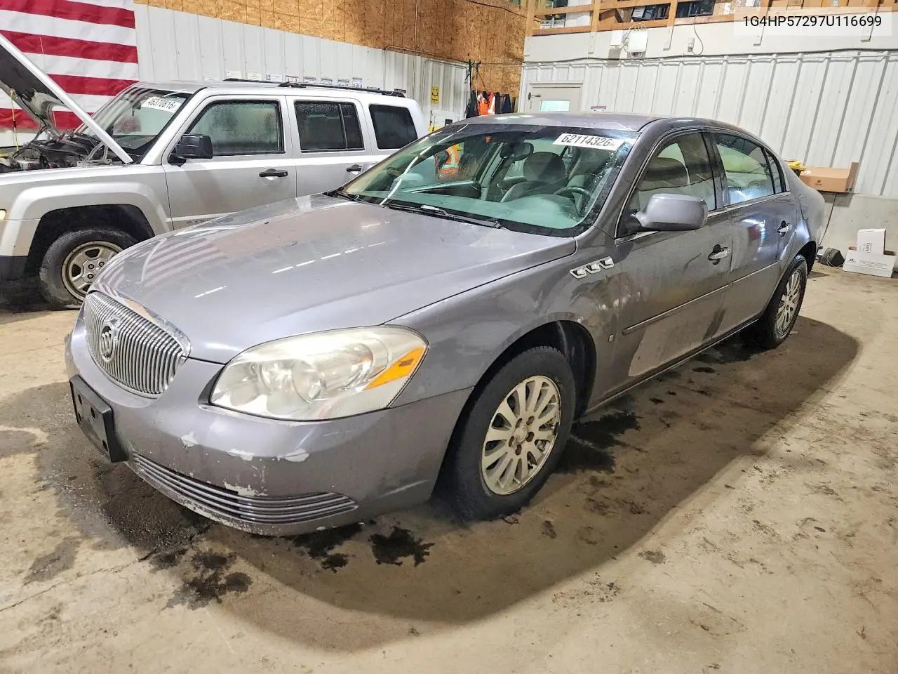 2007 Buick Lucerne Cx VIN: 1G4HP57297U116699 Lot: 62114326