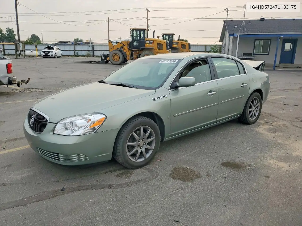 2007 Buick Lucerne Cxl VIN: 1G4HD57247U133175 Lot: 62117946