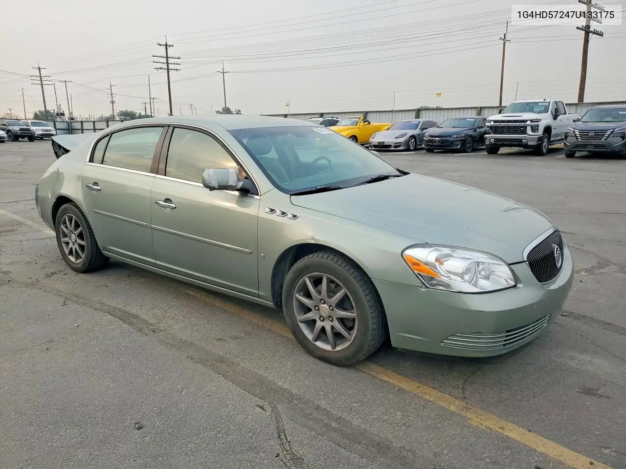2007 Buick Lucerne Cxl VIN: 1G4HD57247U133175 Lot: 62117946