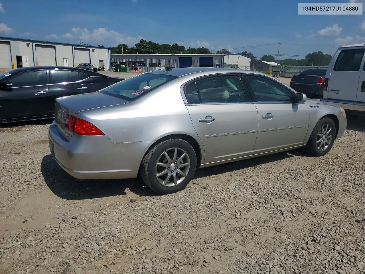 2007 Buic Lucerne VIN: 1G4HD57217U104880 Lot: 62161096