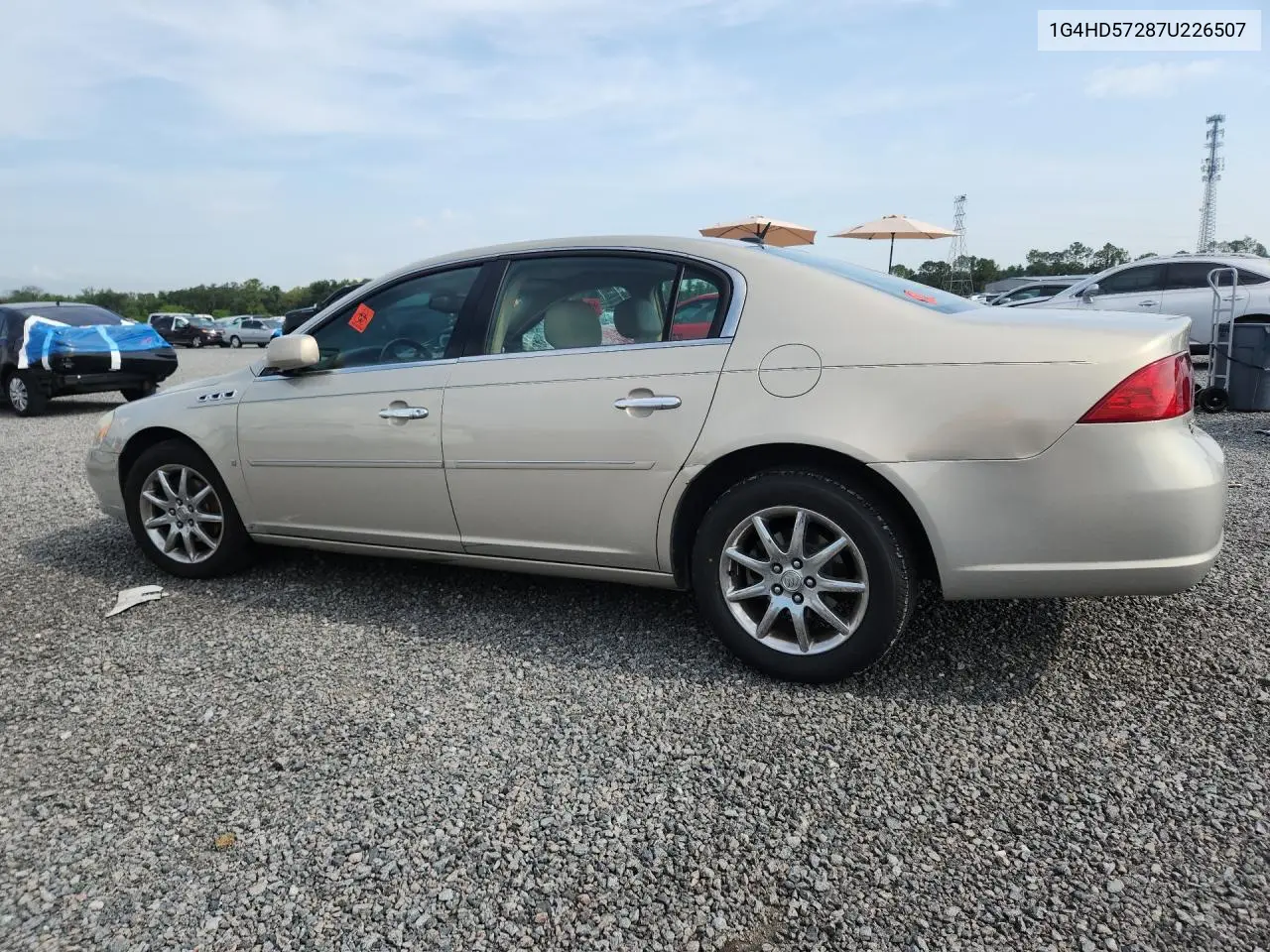 2007 Buick Lucerne Cxl VIN: 1G4HD57287U226507 Lot: 77247525