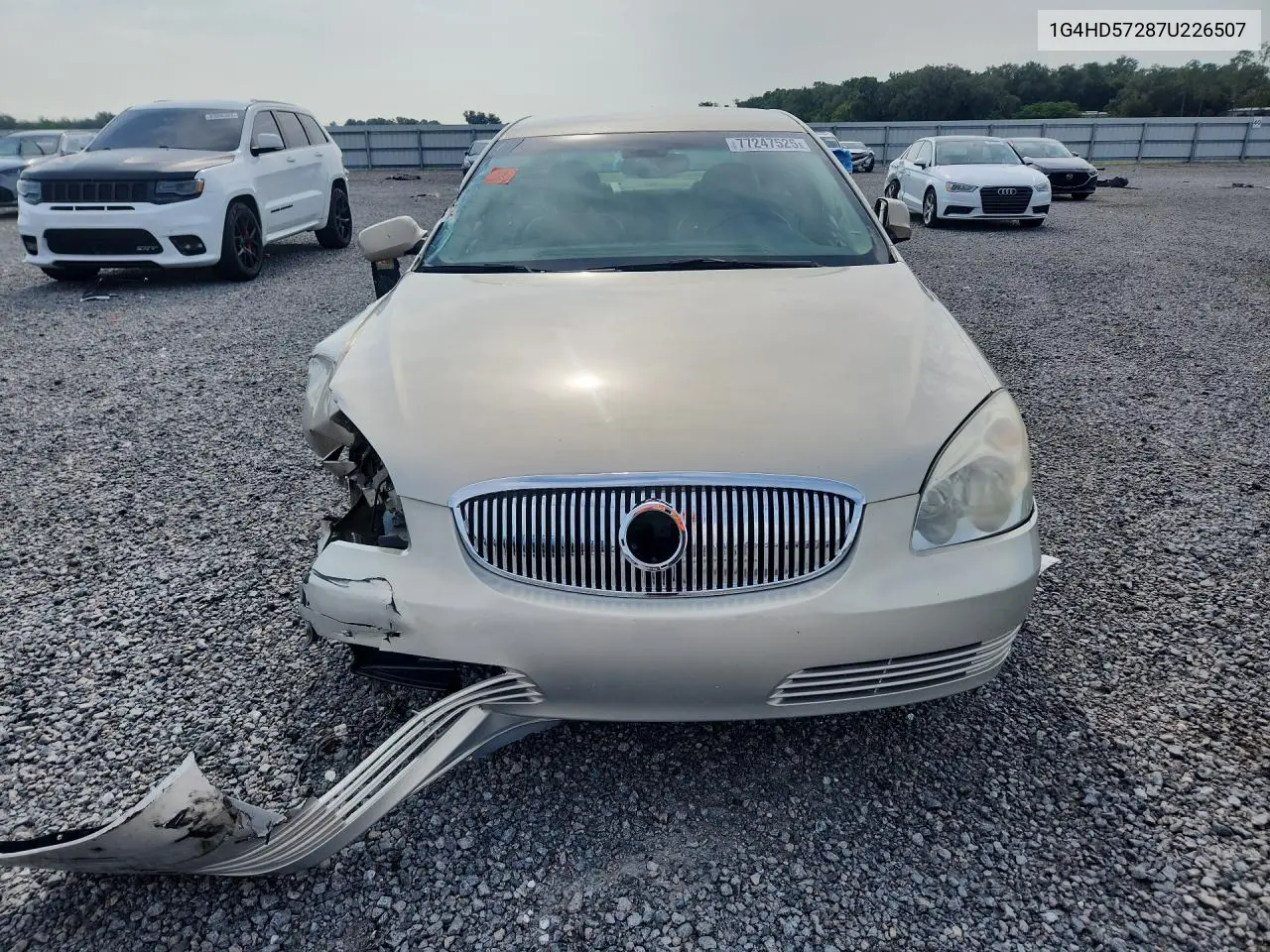 2007 Buick Lucerne Cxl VIN: 1G4HD57287U226507 Lot: 77247525