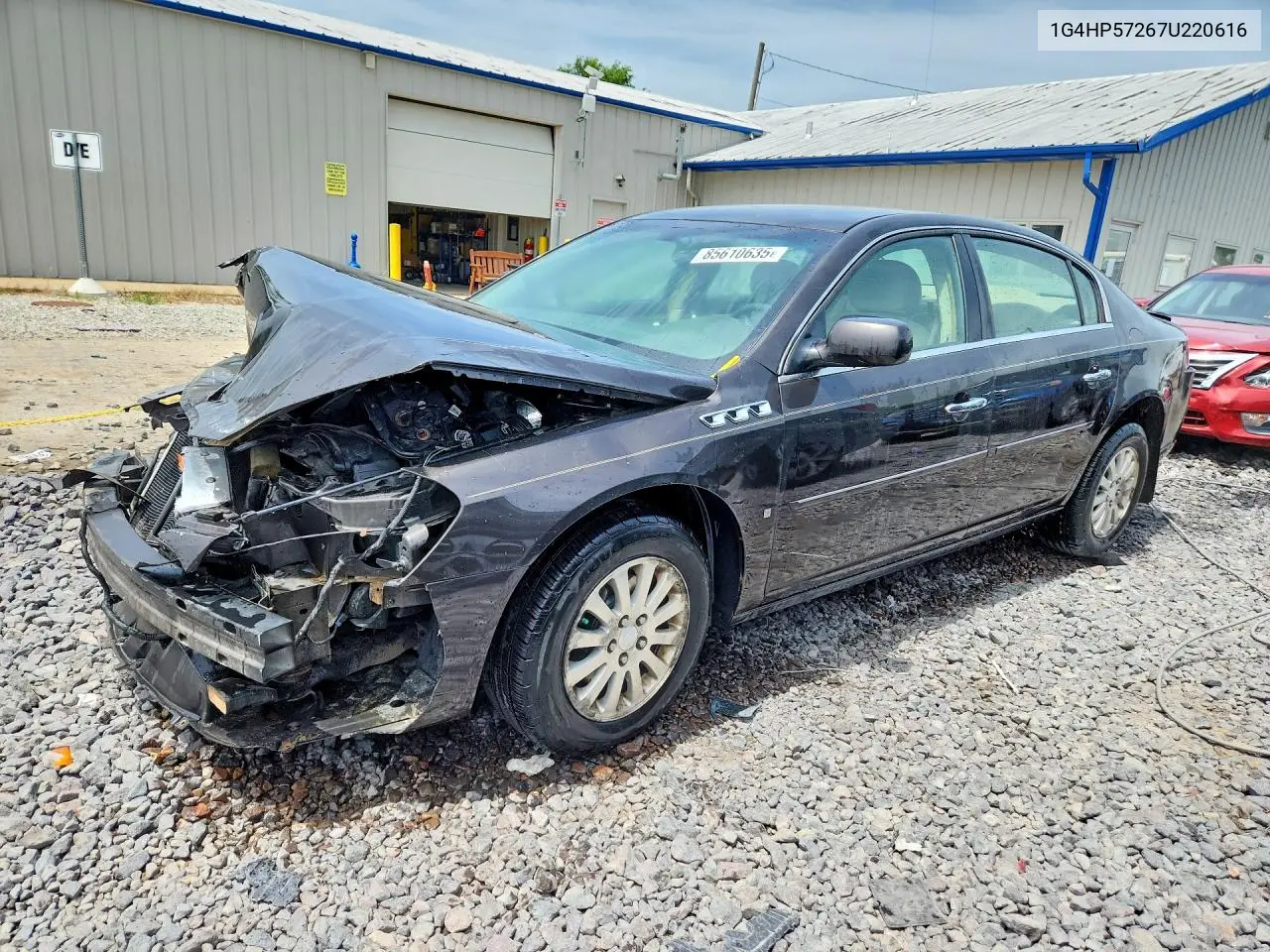 2007 Buick Lucerne Cx VIN: 1G4HP57267U220616 Lot: 85610635