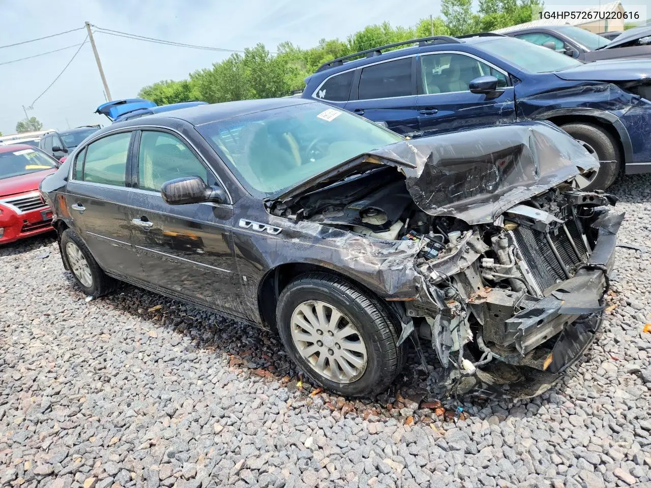 2007 Buick Lucerne Cx VIN: 1G4HP57267U220616 Lot: 85610635