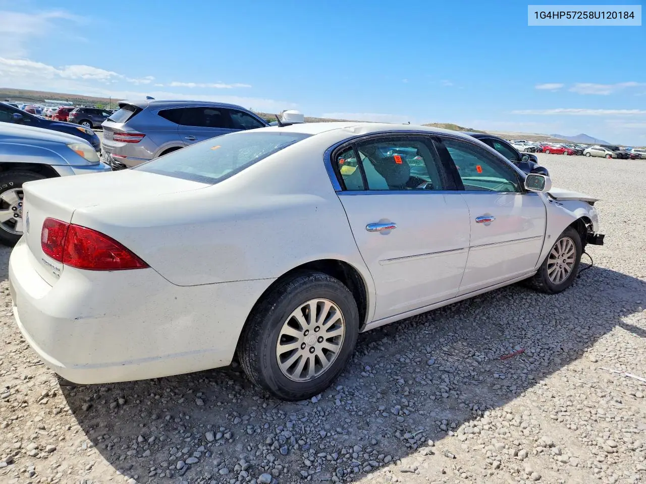 2008 Buick Lucerne Cx VIN: 1G4HP57258U120184 Lot: 50992556