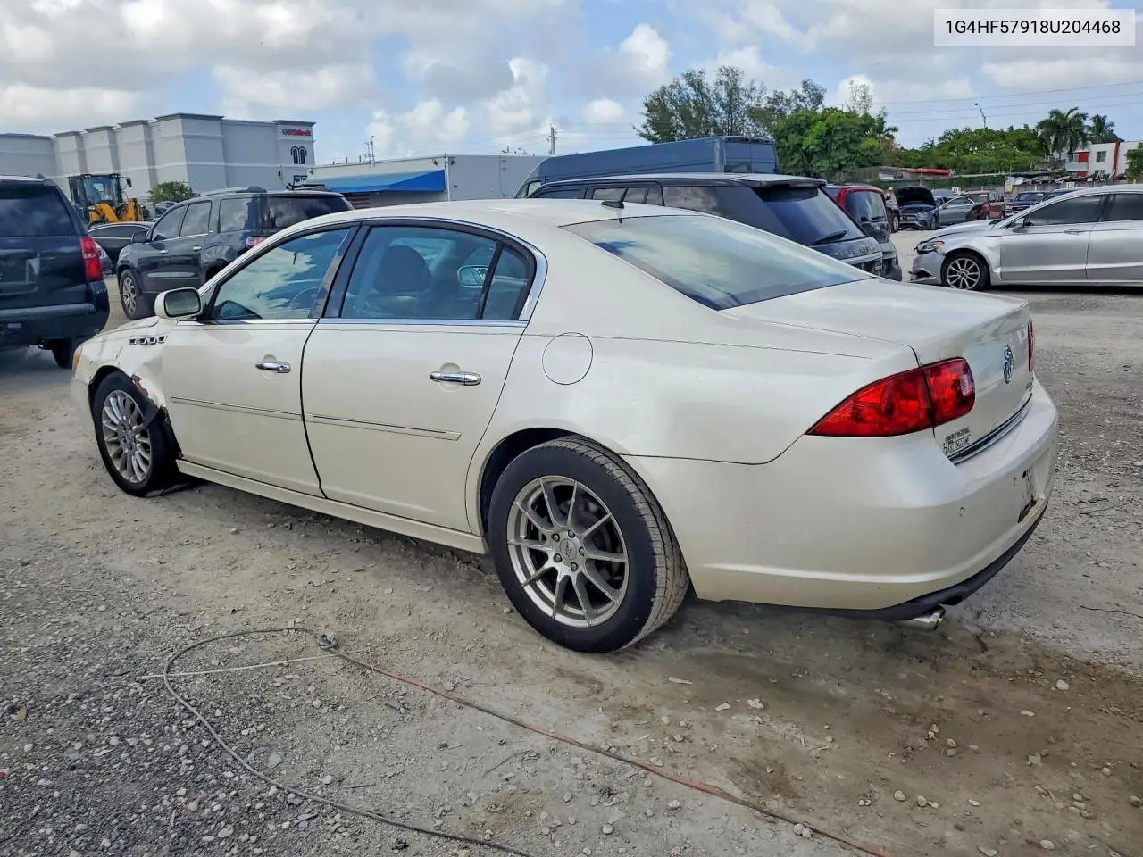 2008 Buick Lucerne Super Series VIN: 1G4HF57918U204468 Lot: 55109456