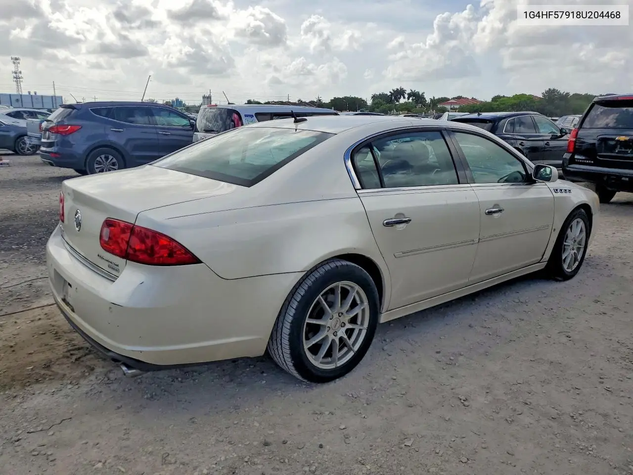 2008 Buick Lucerne Super Series VIN: 1G4HF57918U204468 Lot: 55109456
