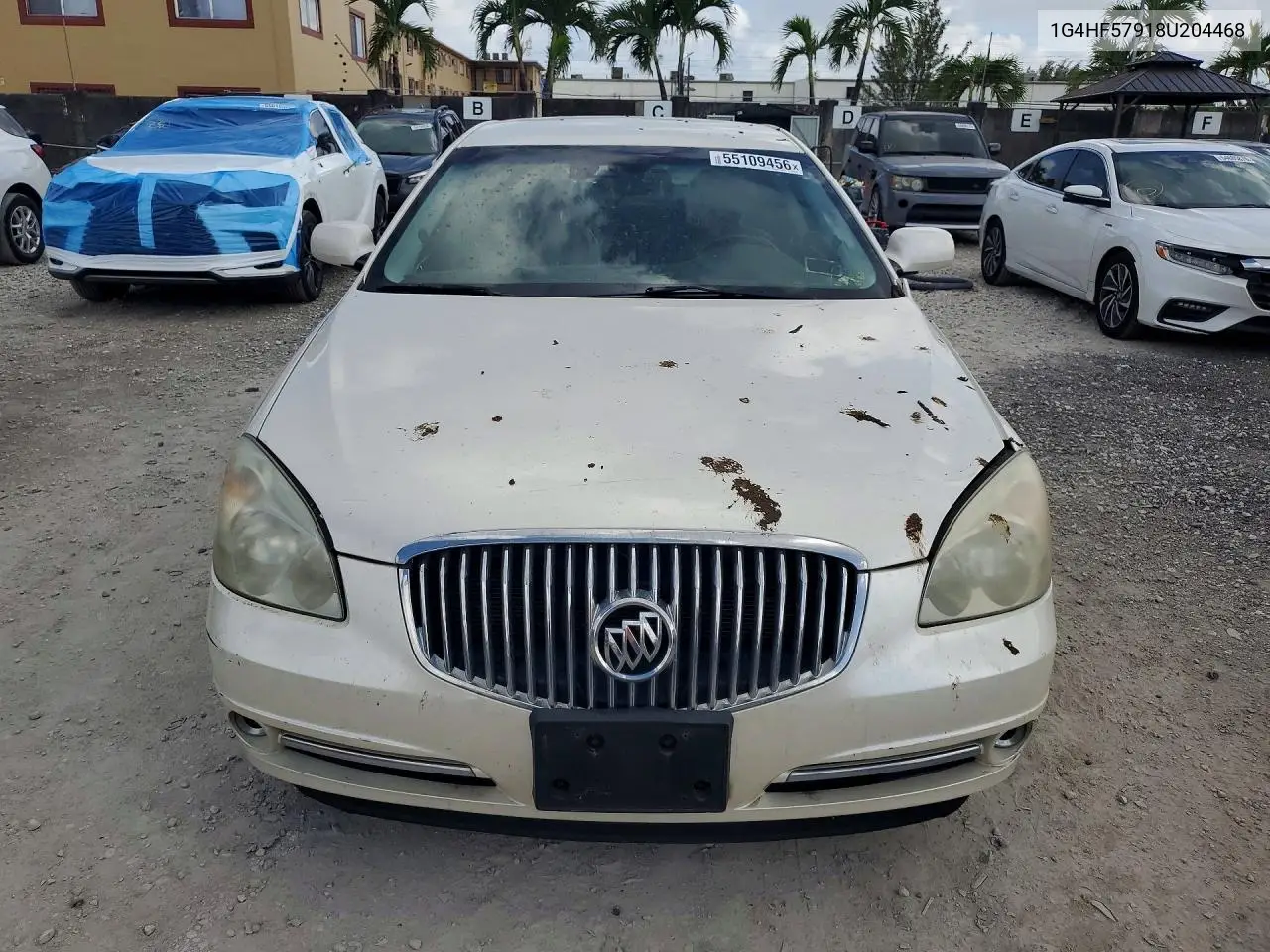 2008 Buick Lucerne Super Series VIN: 1G4HF57918U204468 Lot: 55109456