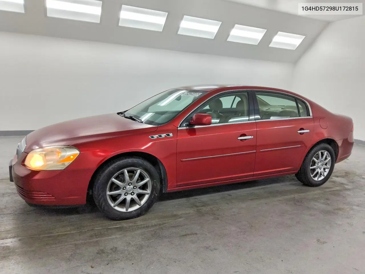 2008 Buick Lucerne Cxl VIN: 1G4HD57298U172815 Lot: 55435446