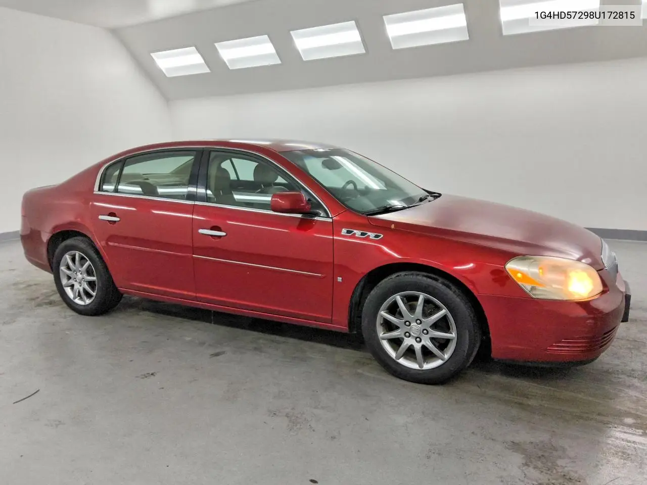 2008 Buick Lucerne Cxl VIN: 1G4HD57298U172815 Lot: 55435446