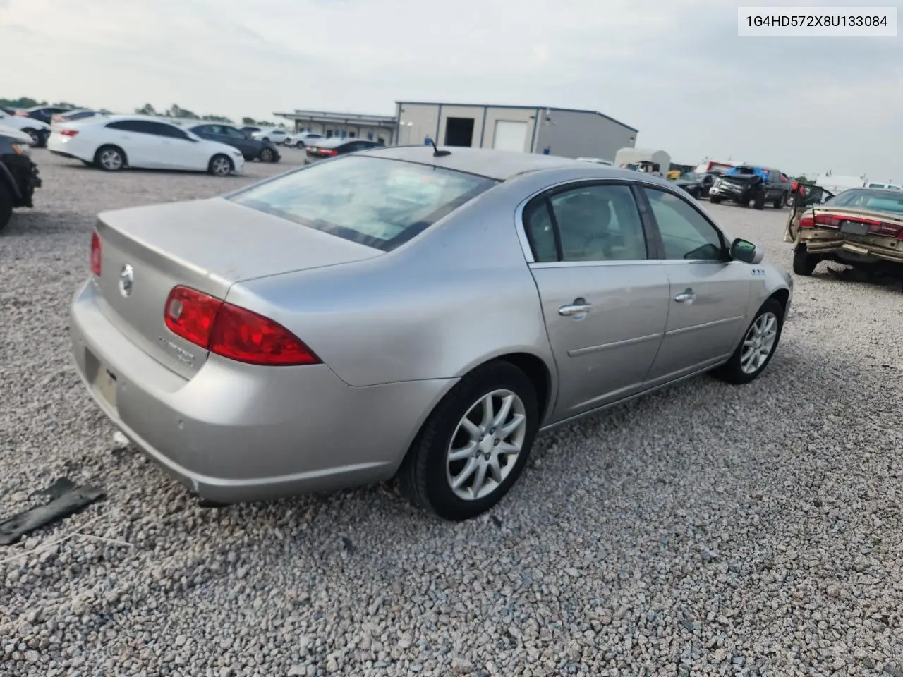 2008 Buick Lucerne Cxl VIN: 1G4HD572X8U133084 Lot: 55561496
