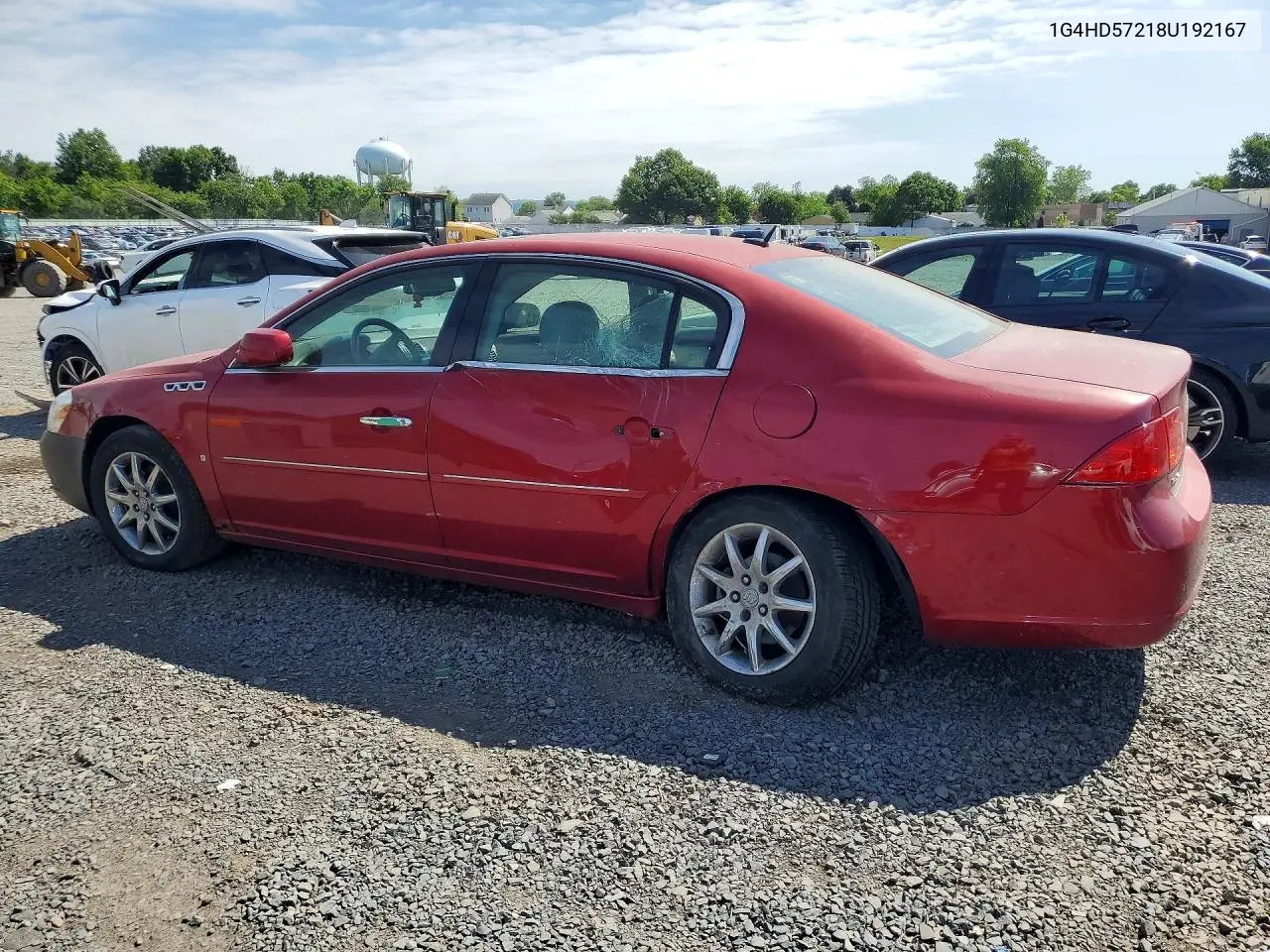 2008 Buick Lucerne Cxl VIN: 1G4HD57218U192167 Lot: 56613426